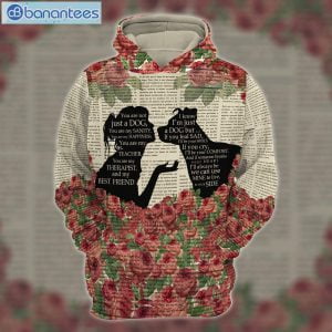 Pitbull Girl Therapist Best Friend Hoodie And Leggings Set Product Photo 2