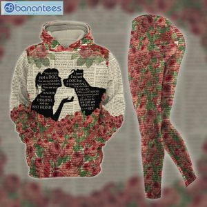 Pitbull Girl Therapist Best Friend Hoodie And Leggings Set Product Photo 1