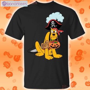 Pluto Pirate Halloween Halloween T-Shirt Product Photo 1