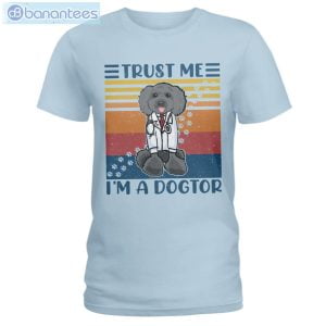Poodle Trust Me I'm A Dogtor T-Shirt Long Sleeve Tee Product Photo 4
