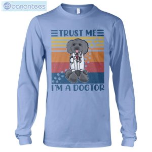 Poodle Trust Me I'm A Dogtor T-Shirt Long Sleeve Tee Product Photo 9