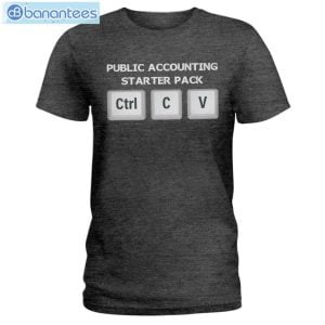 Public Accounting Starter Pack T-Shirt Long Sleeve Tee Product Photo 2