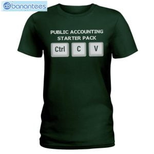 Public Accounting Starter Pack T-Shirt Long Sleeve Tee Product Photo 3