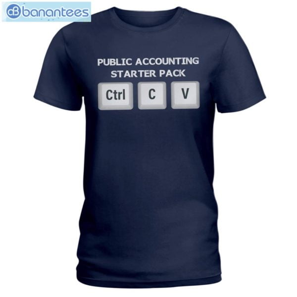 Public Accounting Starter Pack T-Shirt Long Sleeve Tee Product Photo 4