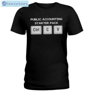Public Accounting Starter Pack T-Shirt Long Sleeve Tee Product Photo 1