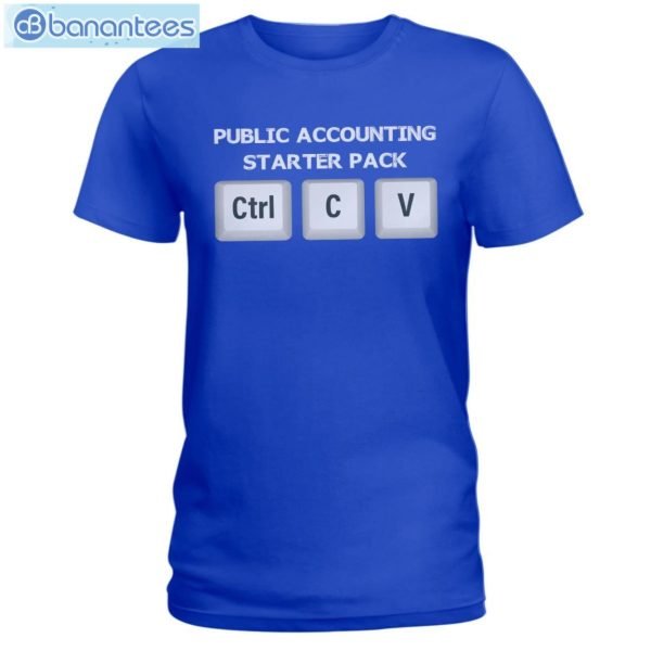 Public Accounting Starter Pack T-Shirt Long Sleeve Tee Product Photo 5