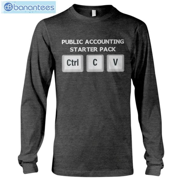 Public Accounting Starter Pack T-Shirt Long Sleeve Tee Product Photo 7