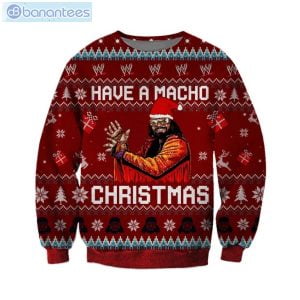 Randy Savage Have A Macho Christmas Sweater Product Photo 1