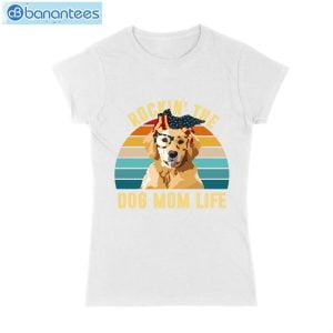 Rockin' The Dog Mom Life T-Shirt Long Sleeve Tee Product Photo 2