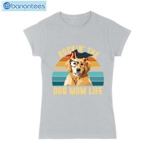 Rockin' The Dog Mom Life T-Shirt Long Sleeve Tee Product Photo 3