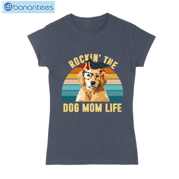 Rockin' The Dog Mom Life T-Shirt Long Sleeve Tee Product Photo 4