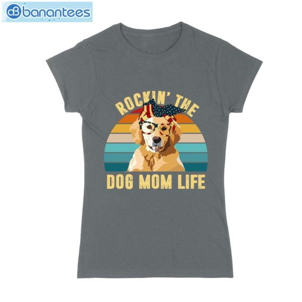 Rockin' The Dog Mom Life T-Shirt Long Sleeve Tee Product Photo 5