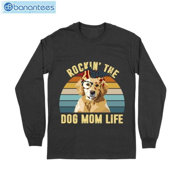 Rockin' The Dog Mom Life T-Shirt Long Sleeve Tee Product Photo 6
