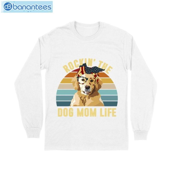 Rockin' The Dog Mom Life T-Shirt Long Sleeve Tee Product Photo 7