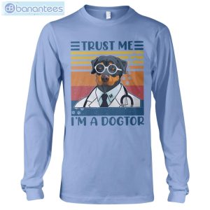 Rottweiler Trust Me I'm A Dogtor T-Shirt Long Sleeve Tee Product Photo 9