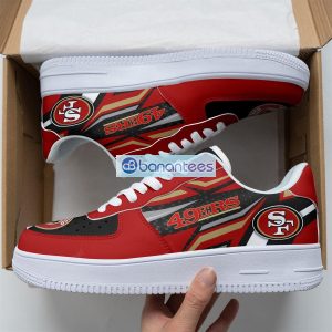 San Francisco 49ers Lover Best Gift Red Air Force Shoes For Fans Product Photo 1