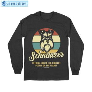 Schnauzer Official Dog T-Shirt Long Sleeve Tee Product Photo 6