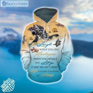 Sea Turtle Blue And Tan Awesome Design 3D Printed Leggings Hoodie Set Product Photo 1