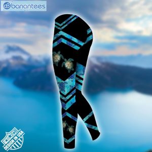 Sea Turtle I Believe There Are Angles Among Us 3D Hoodie And Leggings Product Photo 3