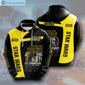 Star Wars 43Rd Anniversary 1977 2020 All Over Print 3D Hoodie Product Photo 1