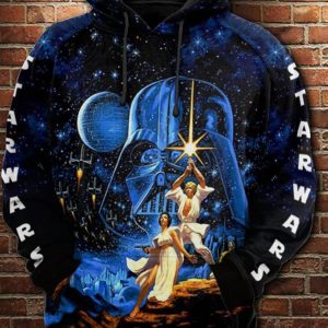 Star Wars A New Hope All Over Print 3D Hoodie Product Photo 1