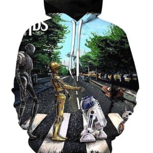 Star Wars Abbey Walking Road All Over Print 3D Hoodie Product Photo 1