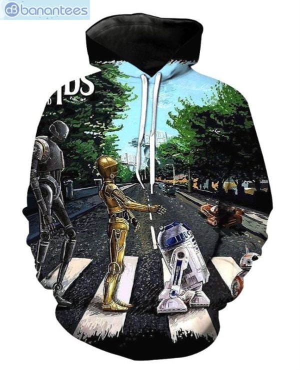 Star Wars Abbey Walking Road All Over Print 3D Hoodie Product Photo 1