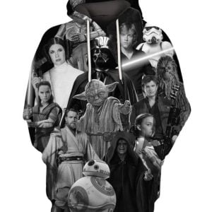 Star Wars All Characters All Over Printed 3D Hoodie Product Photo 1