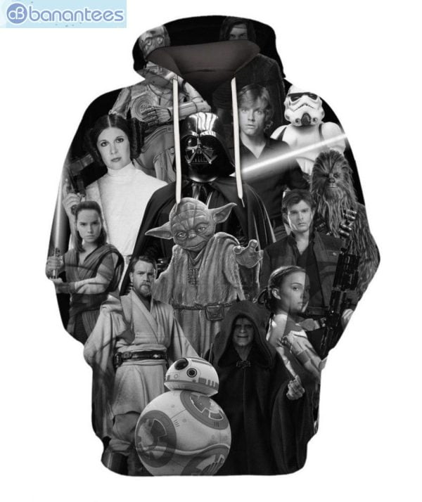 Star Wars All Characters All Over Printed 3D Hoodie Product Photo 1
