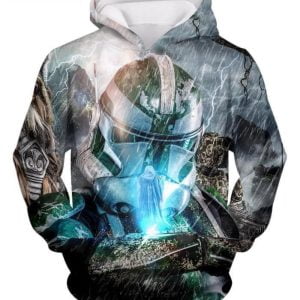 Star Wars Clone Wars Stormtrooper Full Print 3D Hoodie Product Photo 1