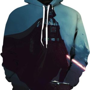 Star Wars Darth Vader And Night Sky All Over Print 3D Hoodie Product Photo 1