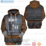 Star Wars Luke Skywalker All Over Print 3D Hoodie Product Photo 1