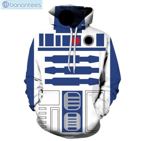 Star Wars R2D2 Full Print 3D Hoodie Product Photo 1