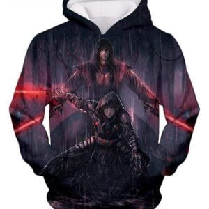Star Wars Super Star Wars Sith Lords Action Wallpaper Graphic 3D Hoodie Product Photo 1