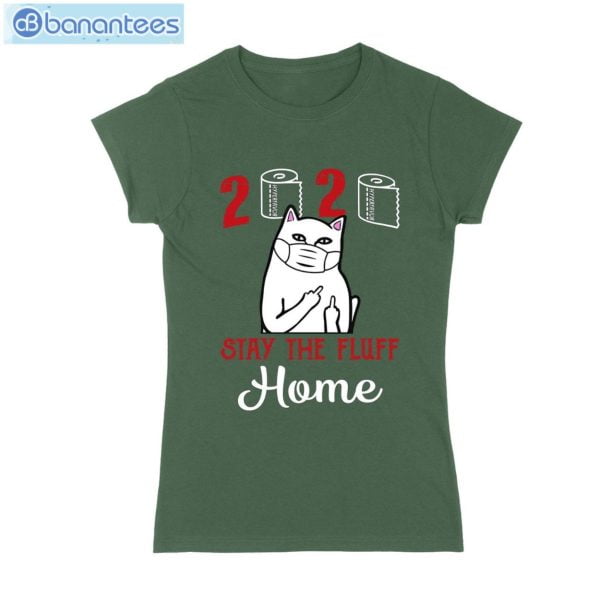 Stay The Fluff Home Cat T-Shirt Long Sleeve Tee Product Photo 4