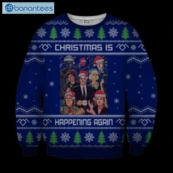 Twin Peaks Christmas Is Happening Again Sweater Product Photo 1