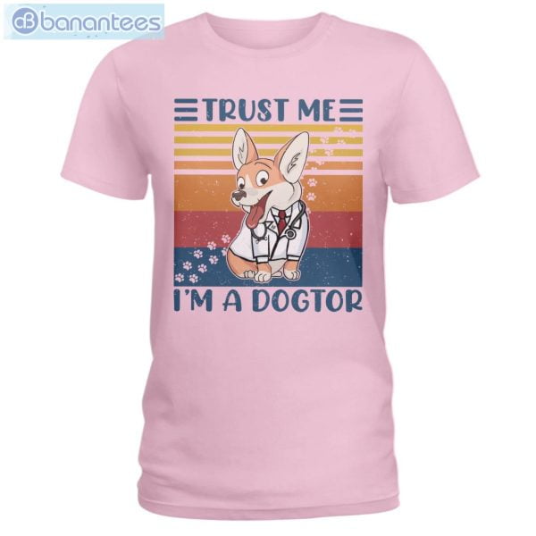 Welsh Corgis Trust Me I'm A Dogtor T-Shirt Long Sleeve Tee Product Photo 3