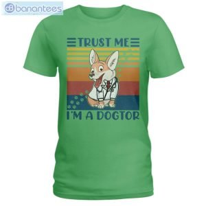 Welsh Corgis Trust Me I'm A Dogtor T-Shirt Long Sleeve Tee Product Photo 5