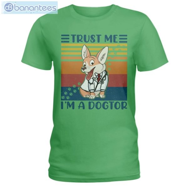 Welsh Corgis Trust Me I'm A Dogtor T-Shirt Long Sleeve Tee Product Photo 5