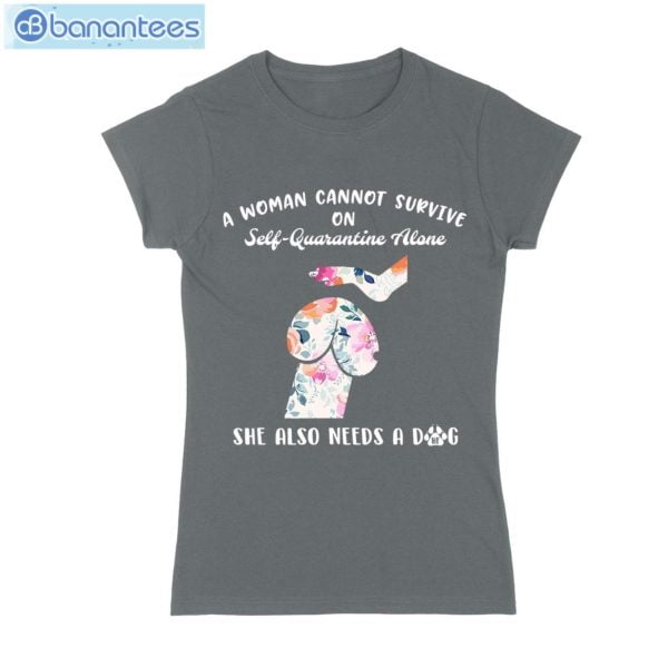 Woman Also Needs A Dog T-Shirt Long Sleeve Tee Product Photo 3