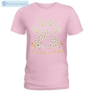 Yorkshire Terrier Daisy Life Is Better With Dogs T-Shirt Long Sleeve Tee Product Photo 3