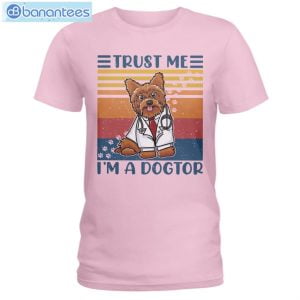 Yorkshire Terrier Trust Me I'm A Dogtor T-Shirt Long Sleeve Tee Product Photo 3