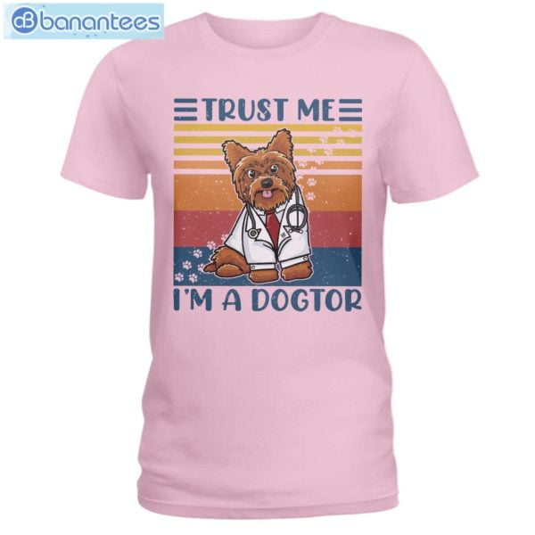 Yorkshire Terrier Trust Me I'm A Dogtor T-Shirt Long Sleeve Tee Product Photo 3