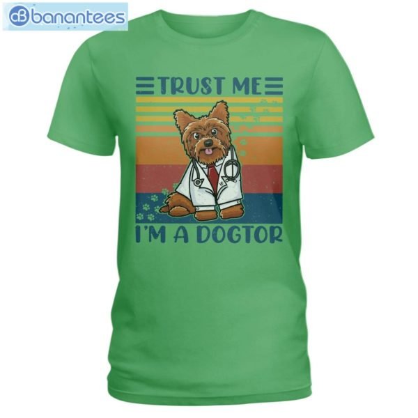 Yorkshire Terrier Trust Me I'm A Dogtor T-Shirt Long Sleeve Tee Product Photo 5