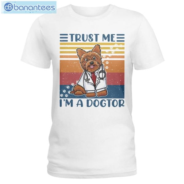 Yorkshire Terrier Trust Me I'm A Dogtor T-Shirt Long Sleeve Tee Product Photo 1