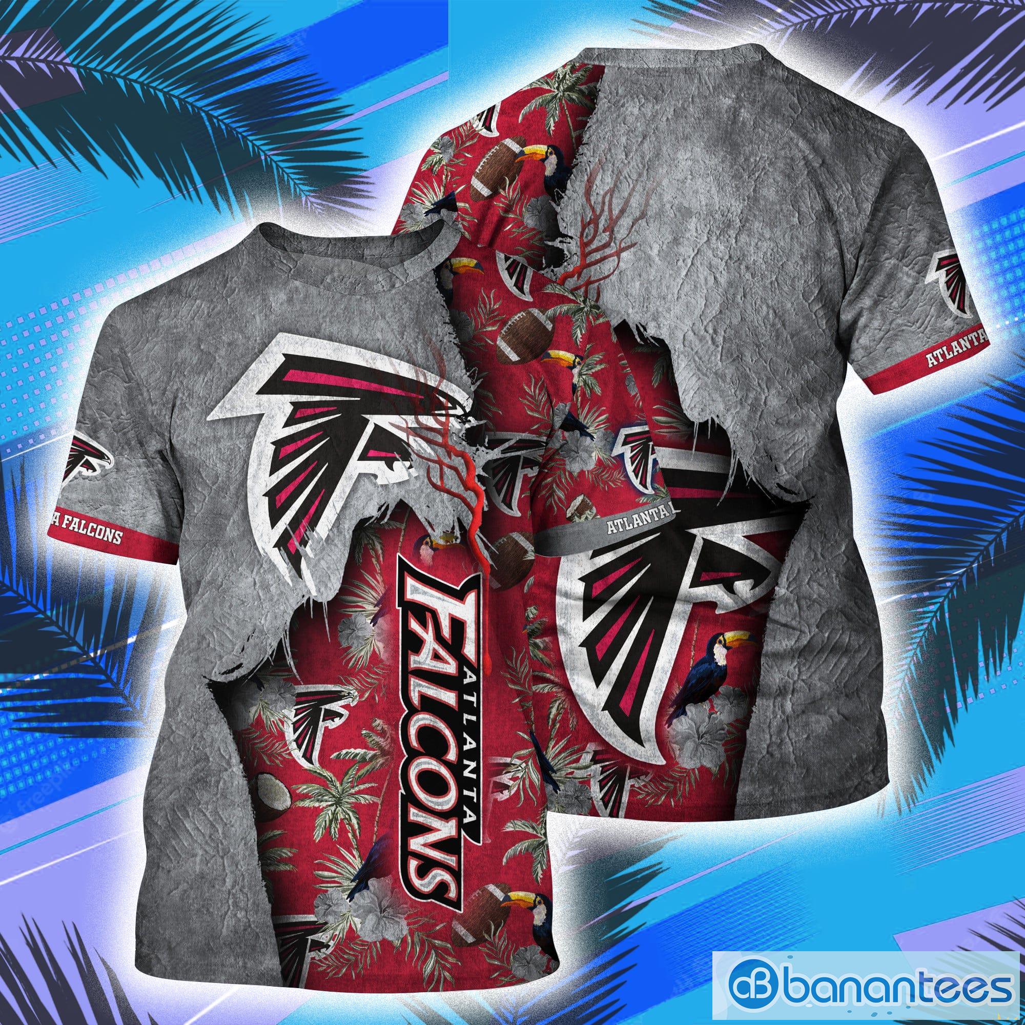 Atlanta Falcons NFL All Over Print 3D T-Shirt Product Photo 1