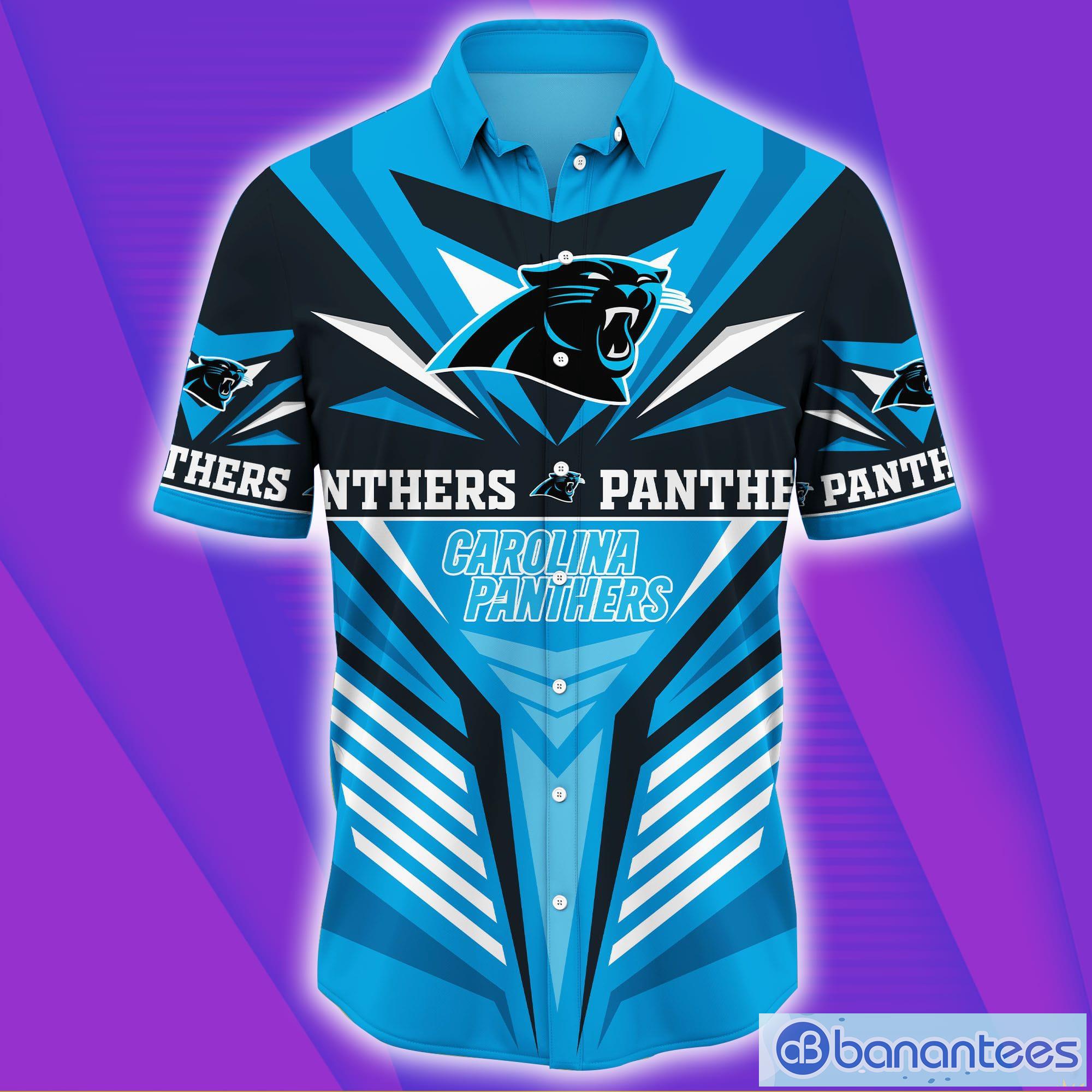 Carolina Panthers NFL Fans Cat Graphic Hawaiian Shirt And Short - Banantees