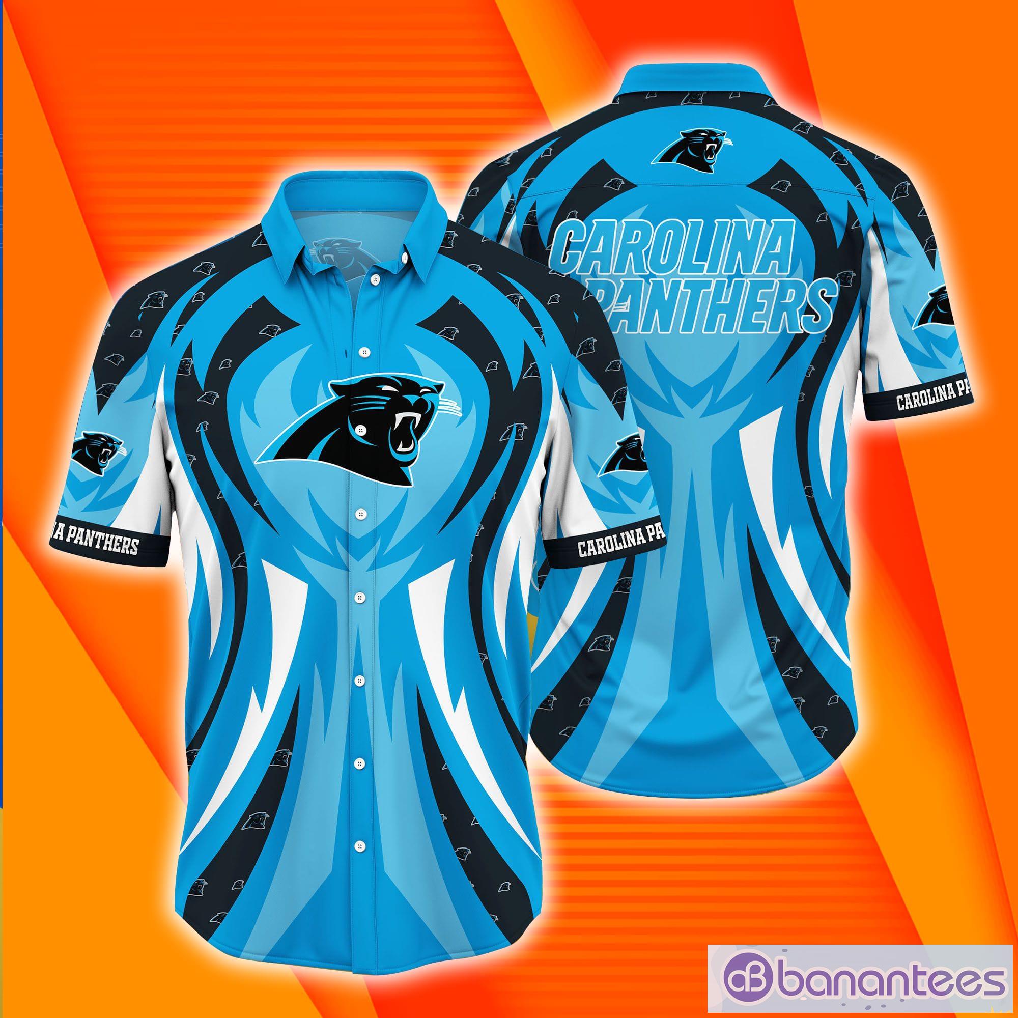 Carolina Panthers NFL Flower Hawaiian Shirt Summer Football Best