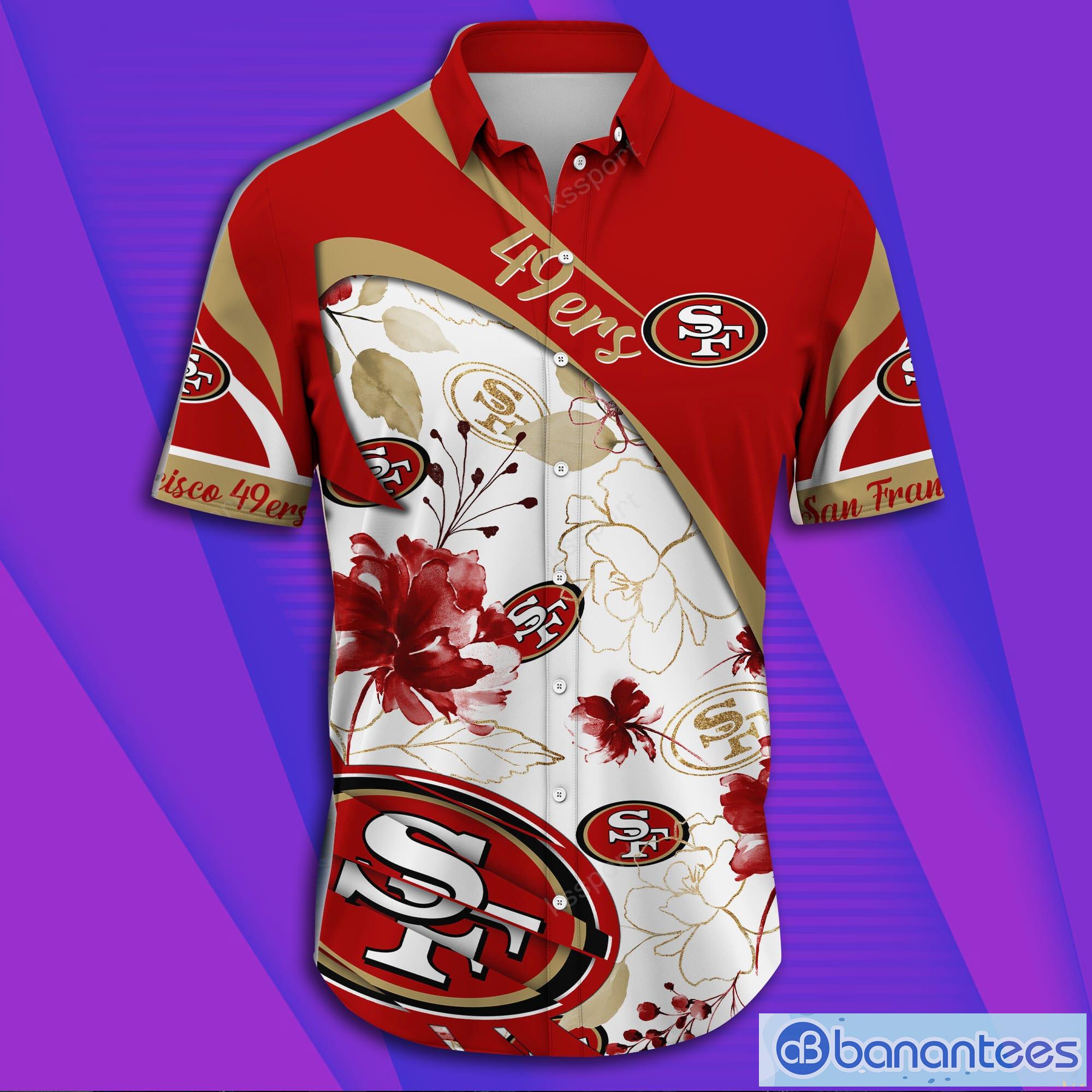San Francisco ers NFL Short Sleeve Aloha Hawaiian Shirt Product Photo 3