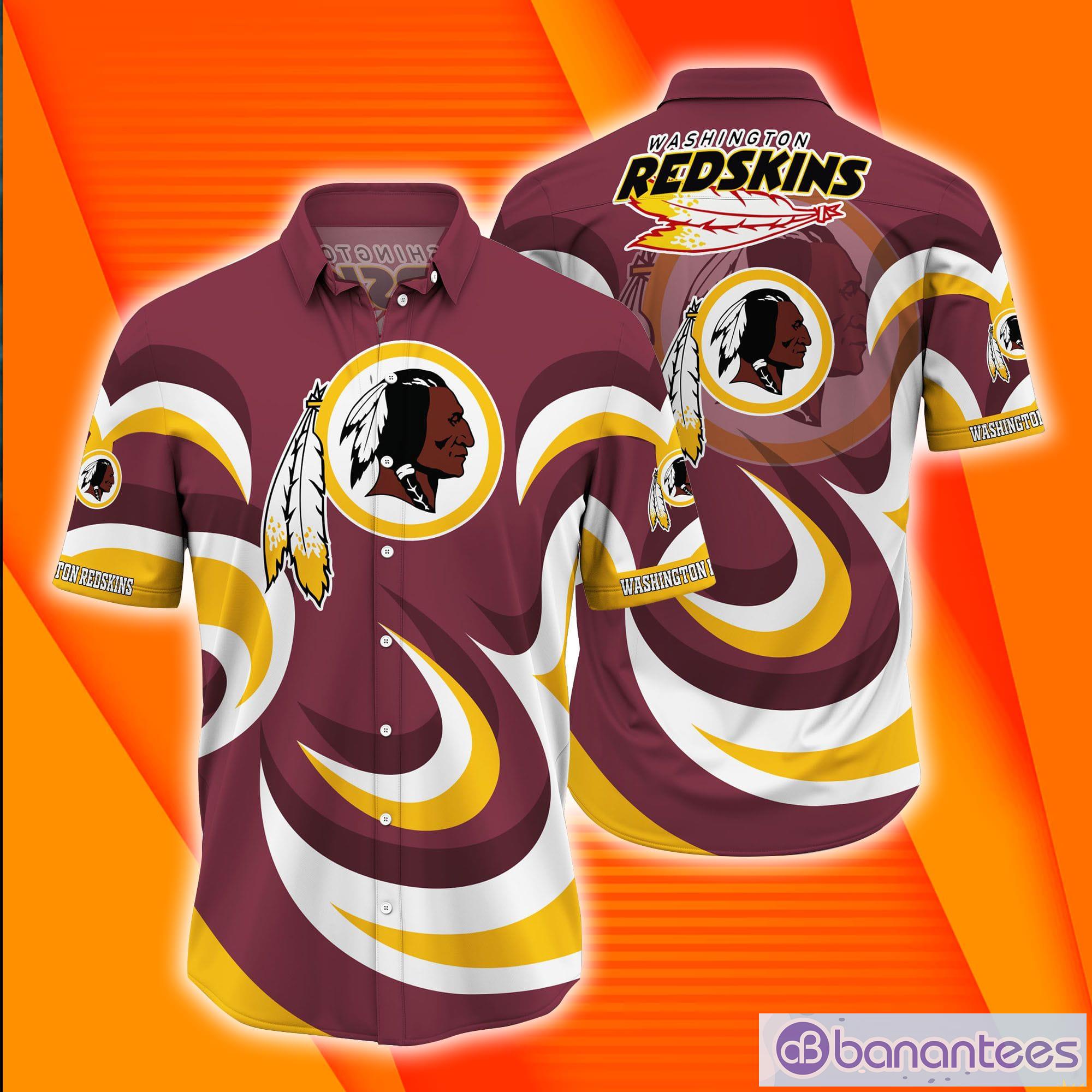 Washington Redskins NFL Full Print Short Sleeves Hawaiian Shirt Product Photo 1